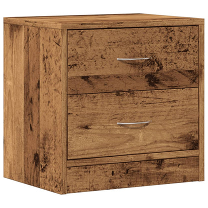 Bedside Cabinet Old Wood 40x30x40 cm Engineered Wood