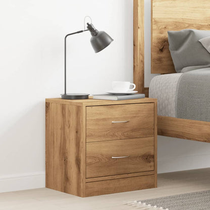 Bedside Cabinet Artisian Oak 40x30x40 cm Engineered Wood