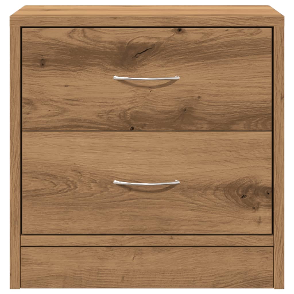 Bedside Cabinet Artisian Oak 40x30x40 cm Engineered Wood