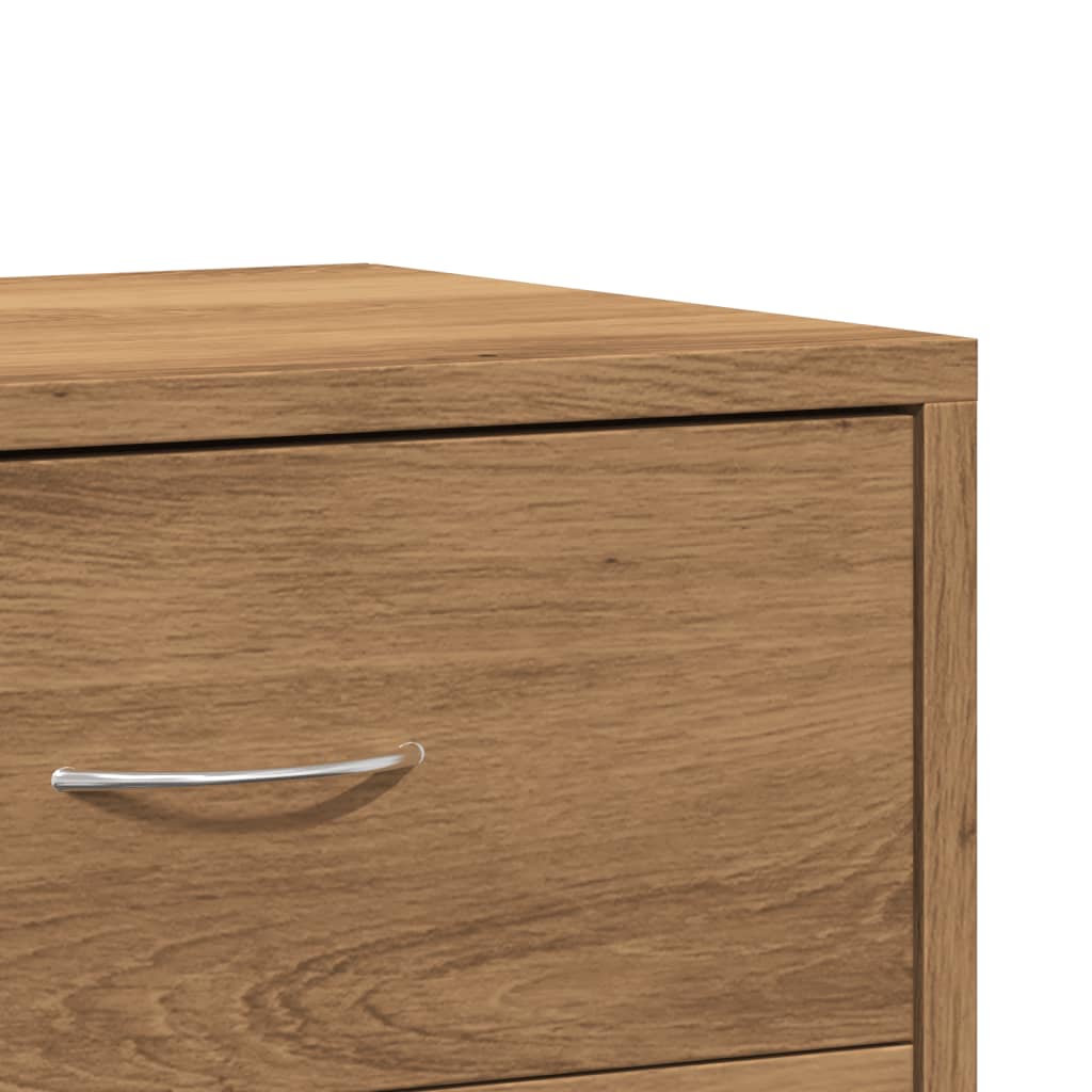 Bedside Cabinet Artisian Oak 40x30x40 cm Engineered Wood