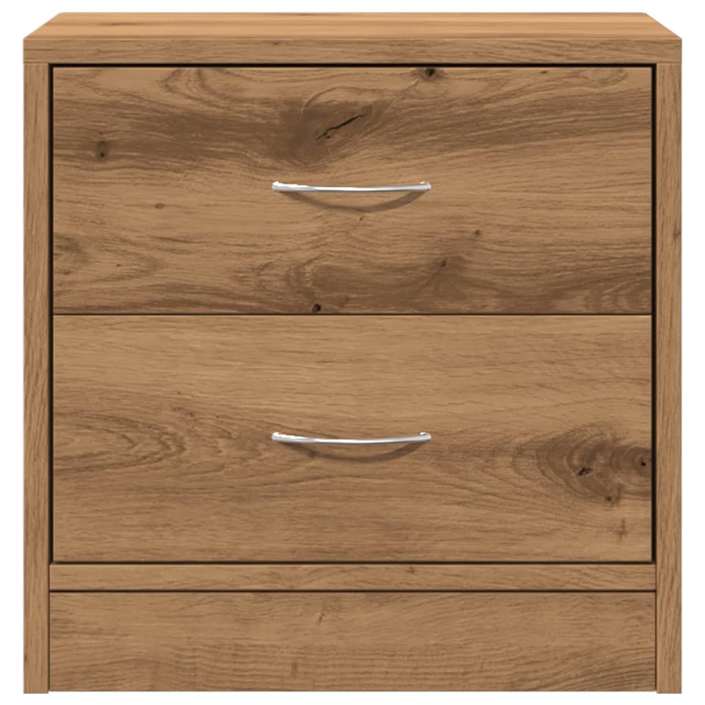 Bedside Cabinets 2 pcs Artisian Oak 40x30x40 cm Engineered Wood