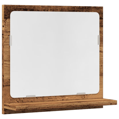 Bathroom Mirror Cabinet Old Wood 40x11x37 cm Engineered Wood