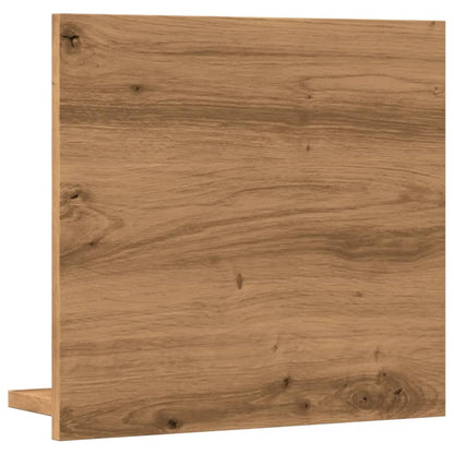 Bathroom Mirror Cabinet Artisan Oak 40x11x37 cm Engineered Wood