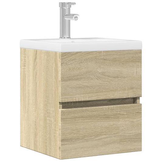 Sink Cabinet Sonoma Oak 41x38.5x45 cm Engineered Wood