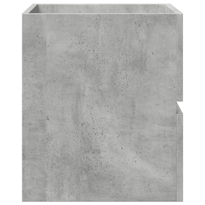 Sink Cabinet Concrete Grey 41x38.5x45 cm Engineered Wood