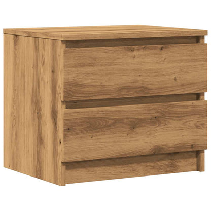 Bedside Cabinet Artisan Oak 50x40x43.5 cm Engineered Wood