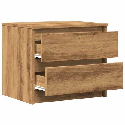 Bedside Cabinet Artisan Oak 50x40x43.5 cm Engineered Wood