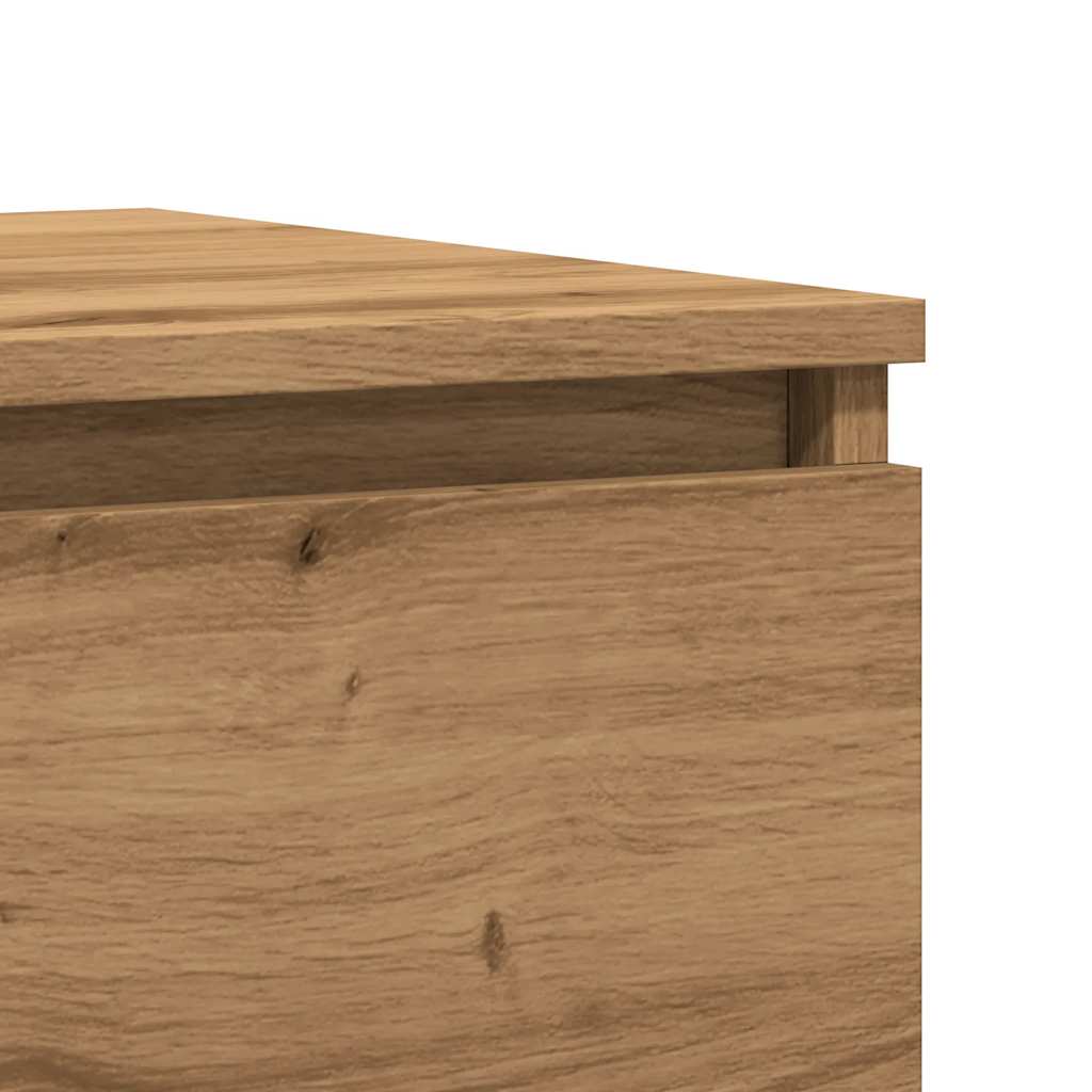 Bedside Cabinet Artisan Oak 50x40x43.5 cm Engineered Wood