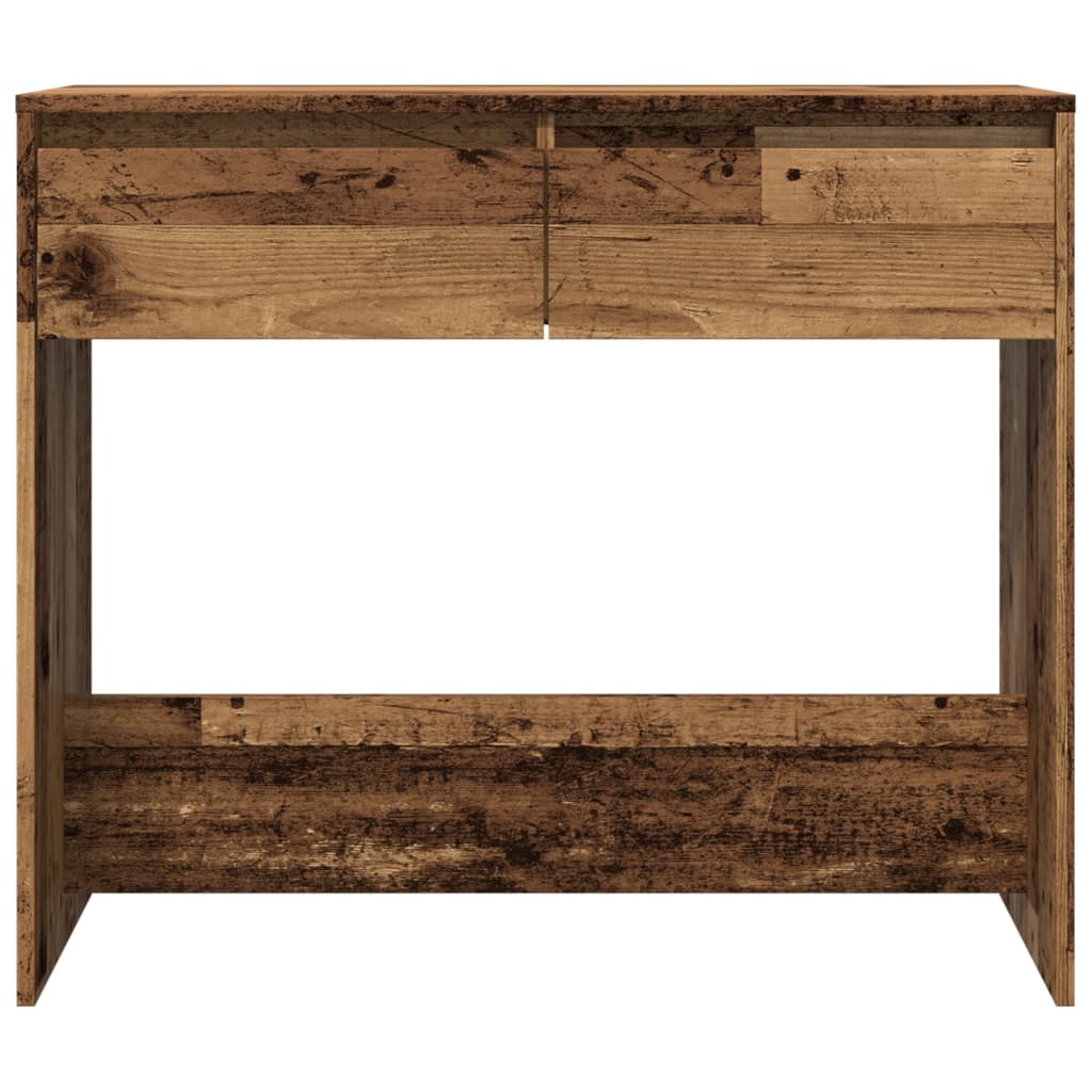 Console Table Old Wood 89x41x76.5 cm Engineered Wood