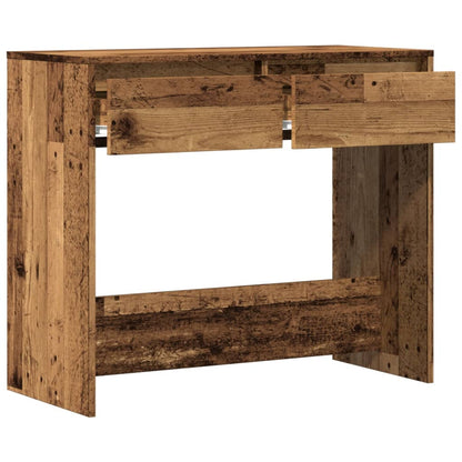 Console Table Old Wood 89x41x76.5 cm Engineered Wood