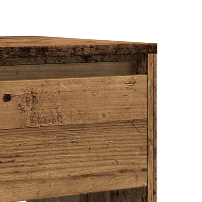 Console Table Old Wood 89x41x76.5 cm Engineered Wood