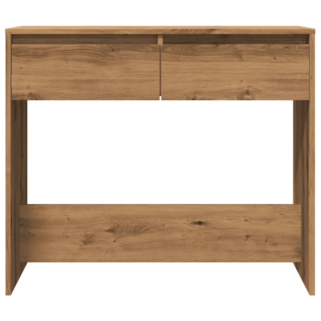 Console Table Artisan Oak 89x41x76.5 cm Engineered Wood