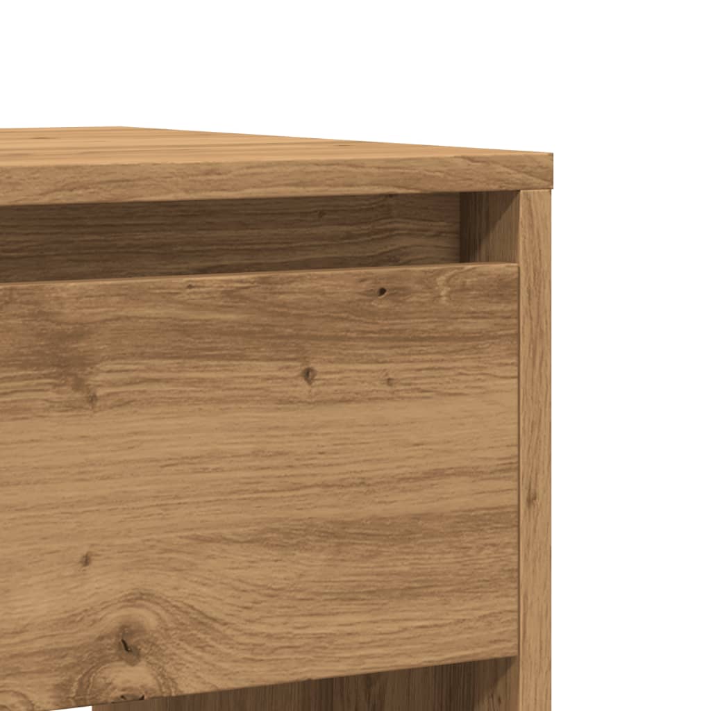 Console Table Artisan Oak 89x41x76.5 cm Engineered Wood