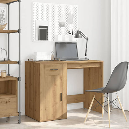 Desk Artisan Oak 100x49x75 cm Engineered Wood