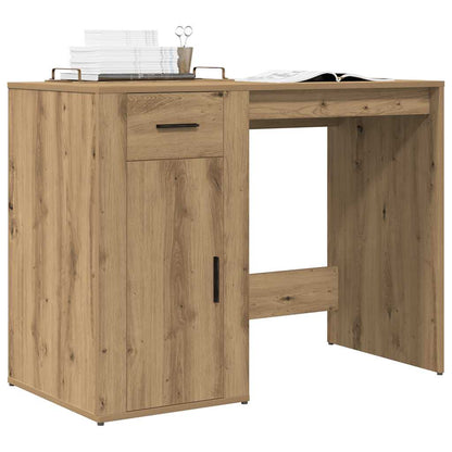 Desk Artisan Oak 100x49x75 cm Engineered Wood