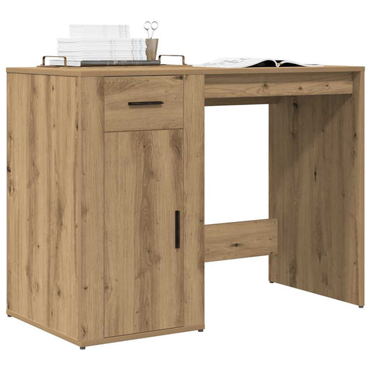 Desk Artisan Oak 100x49x75 cm Engineered Wood