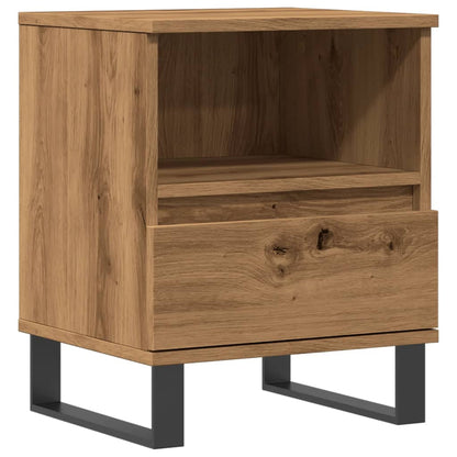 Bedside Cabinet Artisan Oak 40x35x50 cm Engineered Wood