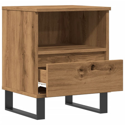 Bedside Cabinet Artisan Oak 40x35x50 cm Engineered Wood