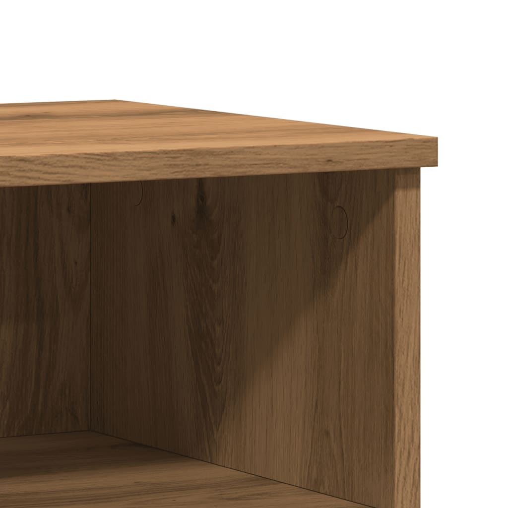 Bedside Cabinet Artisan Oak 40x35x50 cm Engineered Wood