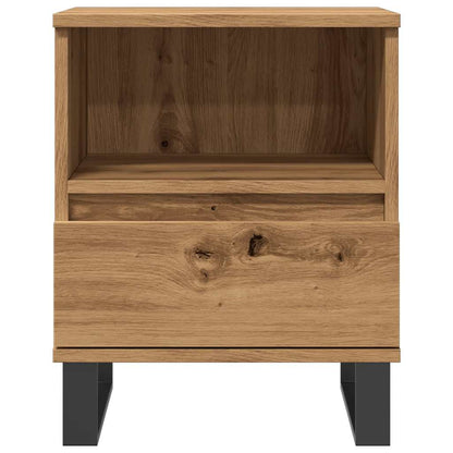 Bedside Cabinets 2 pcs Artisan Oak 40x35x50 cm Engineered Wood