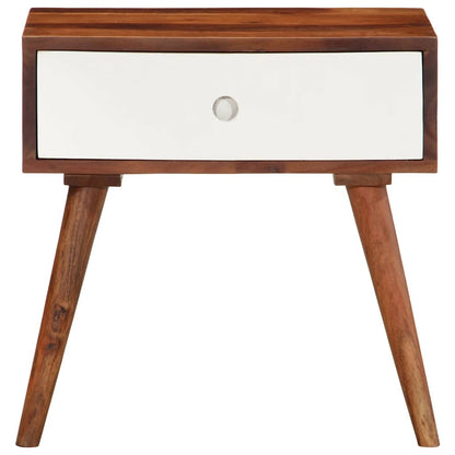 Side Table 45x30x45 cm Solid Wood Acacia