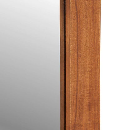 Wall Mirror with Drawers 60x33x90 cm Solid Wood Acacia