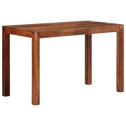 Dining Table 120x60x76 cm Solid Wood Acacia