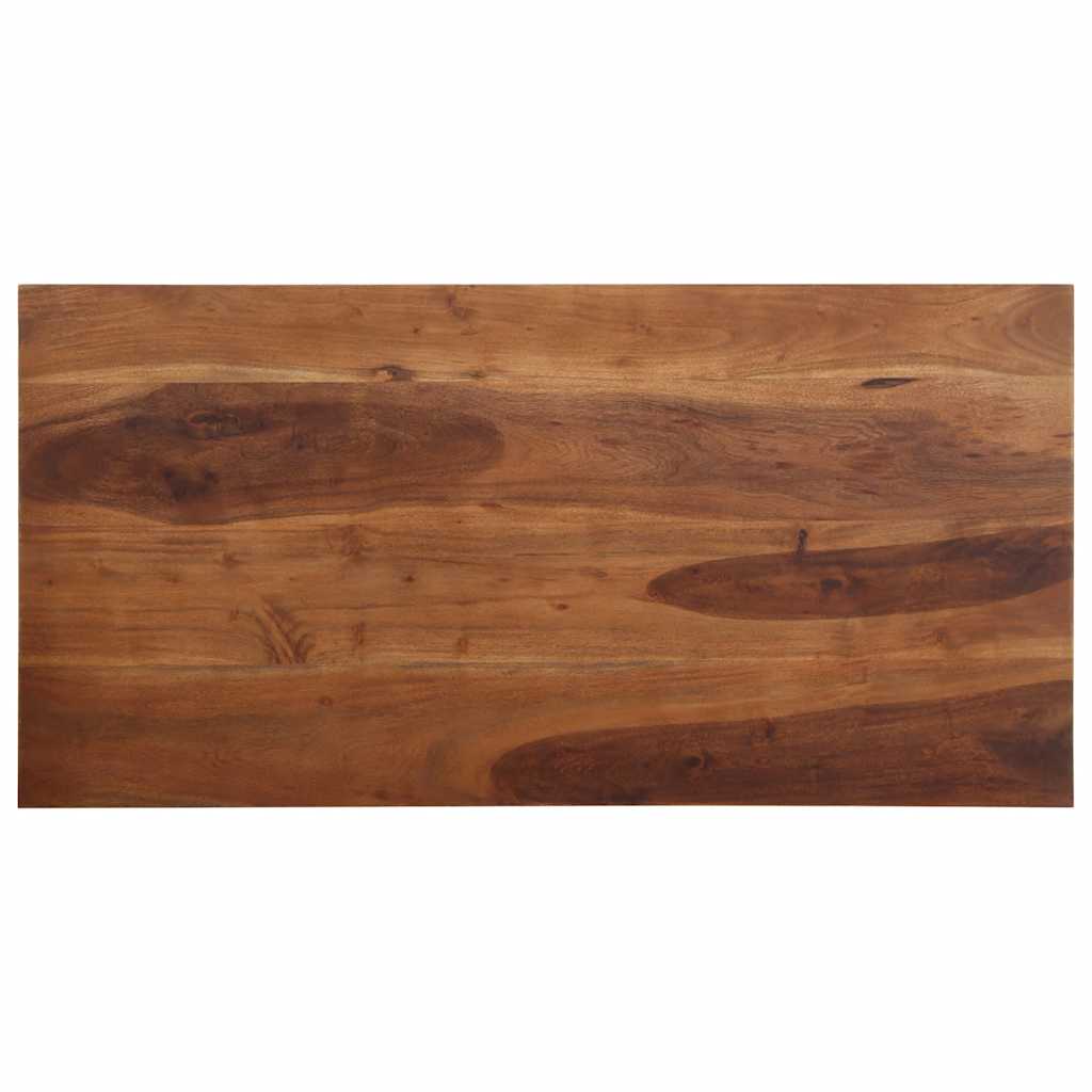 Dining Table 120x60x76 cm Solid Wood Acacia