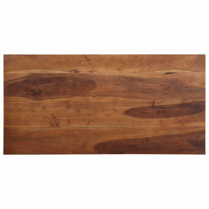 Dining Table 120x60x76 cm Solid Wood Acacia