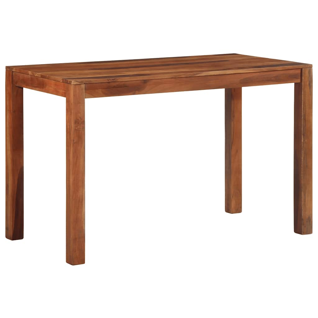 Dining Table 120x60x76 cm Solid Wood Acacia