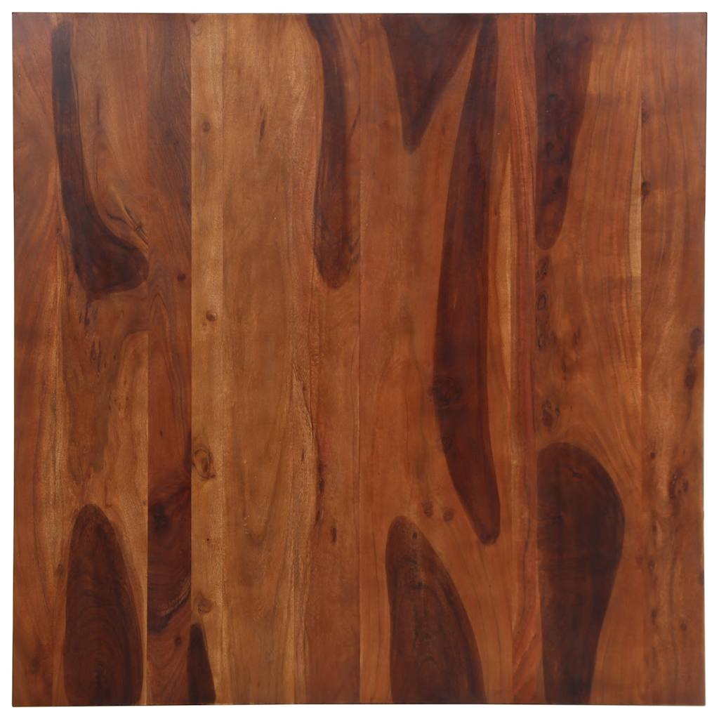 Dining Table 120x120x77 cm Solid Wood Acacia