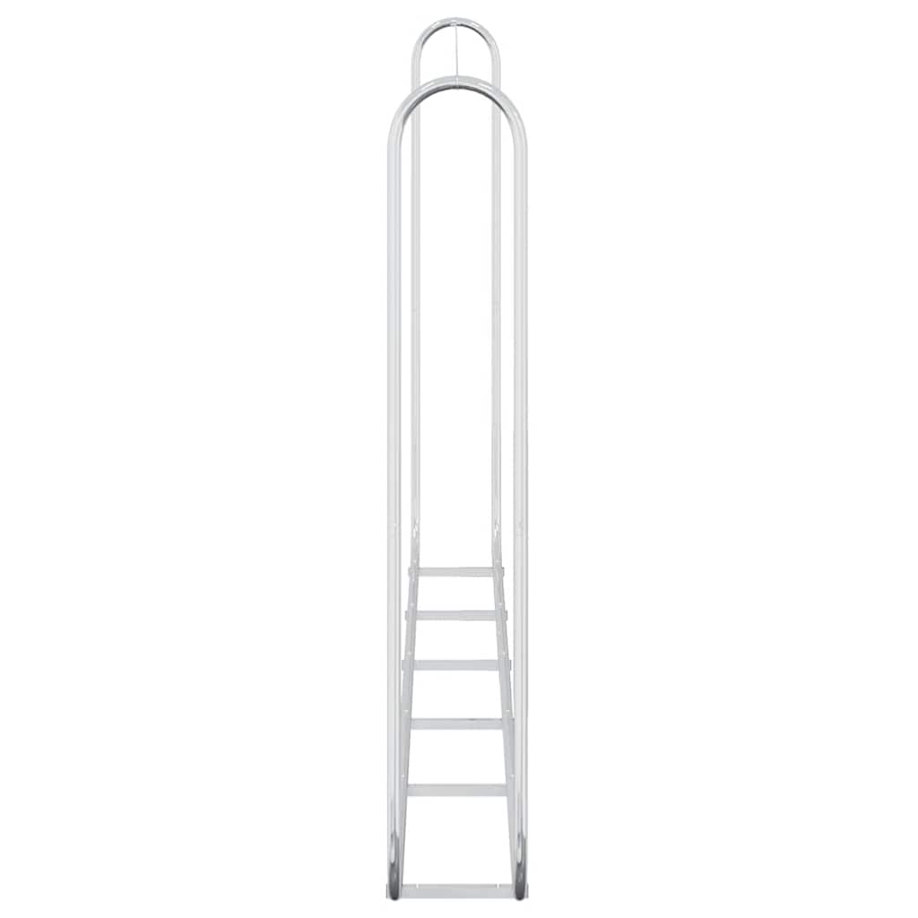 Firewood Rack Wire 300x25x150 cm Galvanised steel