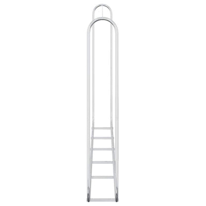 Firewood Rack Wire 300x25x150 cm Galvanised steel