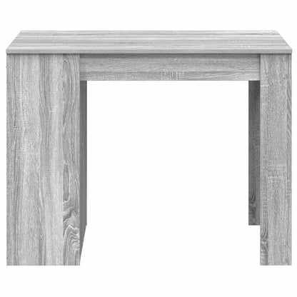 Desk with Drawer and Shelf Grey Sonoma 102x62x77.5 cm Engineered Wood