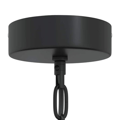 Pendant Lamp E27 Black Ø 31 cm Iron