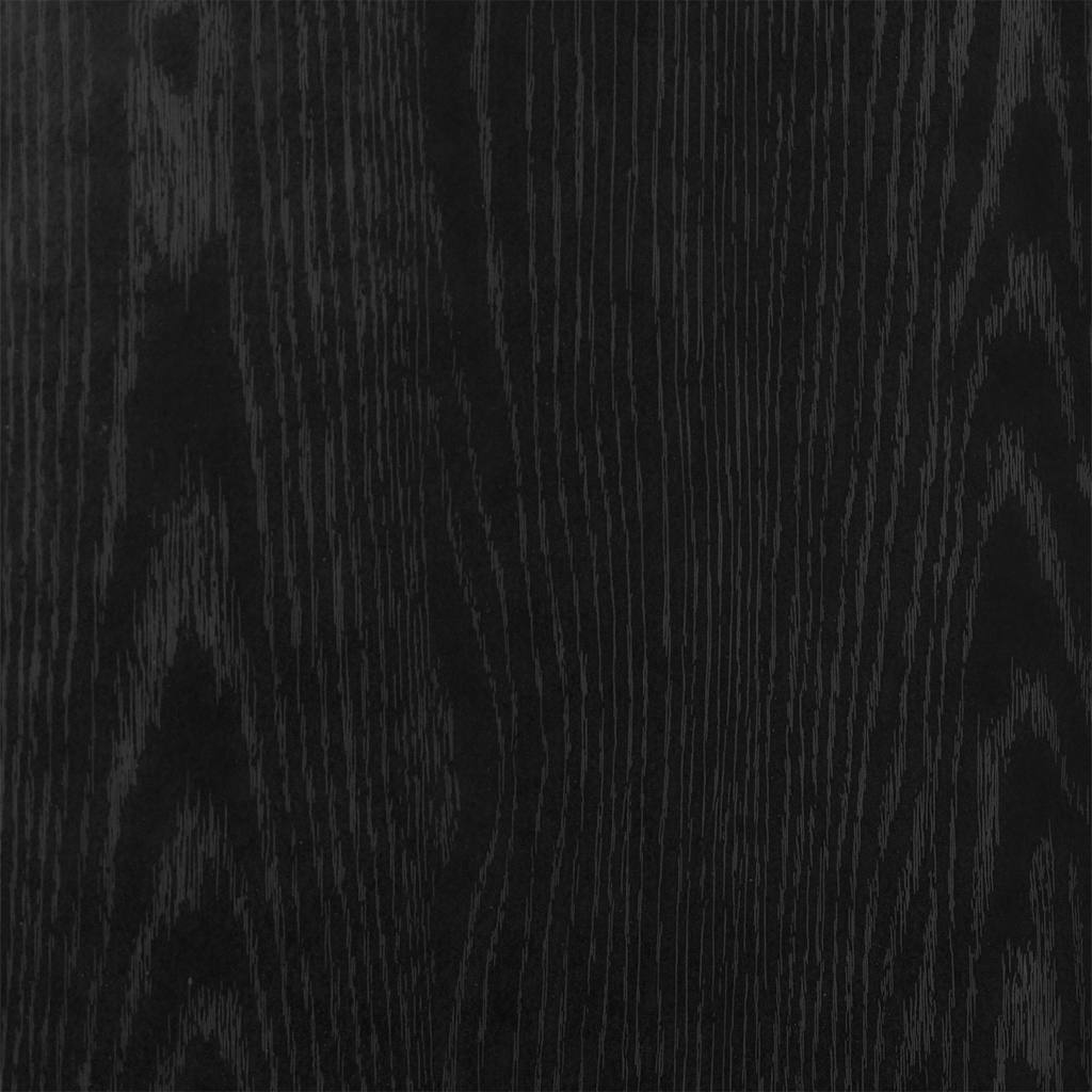 Reception Desk Black Oak 100x50x103.5 cm Engineered Wood