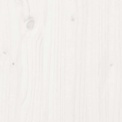 Garden Adirondack Chairs 2 pcs White 75x77x77 cm Solid Wood Pine