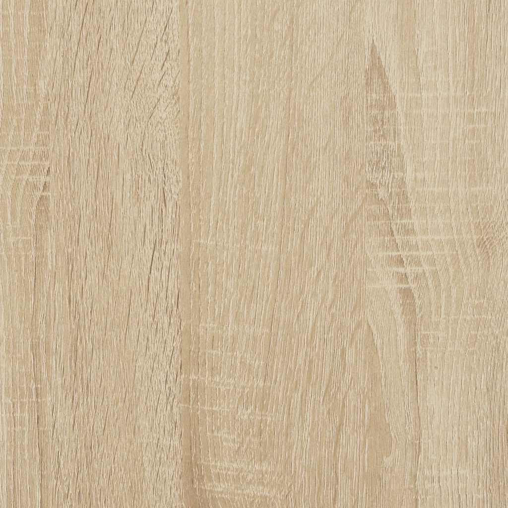 Bathroom Wall Cabinet Sonoma Oak 60x25x30 cm Engineered Wood