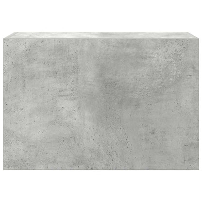 Bathroom Wall Cabinet Concrete Grey 60x25x40 cm Engineered Wood