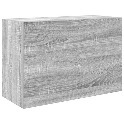 Bathroom Wall Cabinet Grey Sonoma 60x25x40 cm Engineered Wood