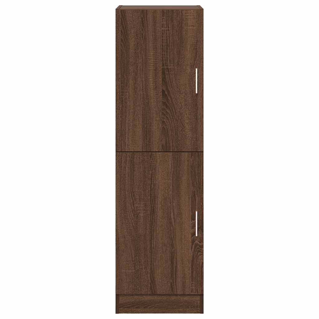 Kitchen Cabinet Brown Oak 38x41.5x131.5 cm Engineered Wood