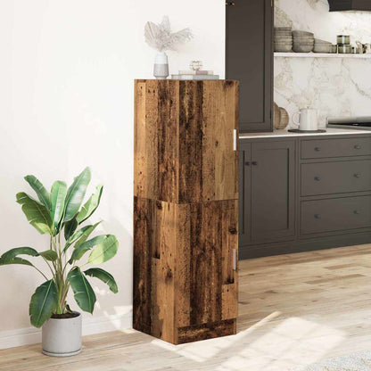 Kitchen Cabinet Old Wood 38x41.5x131.5 cm Engineered Wood