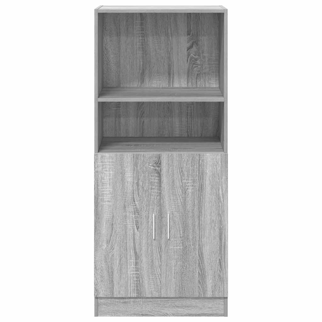 Kitchen Cabinet Grey Sonoma 57x41.5x131.5 cm Engineered Wood