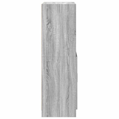 Kitchen Cabinet Grey Sonoma 57x41.5x131.5 cm Engineered Wood