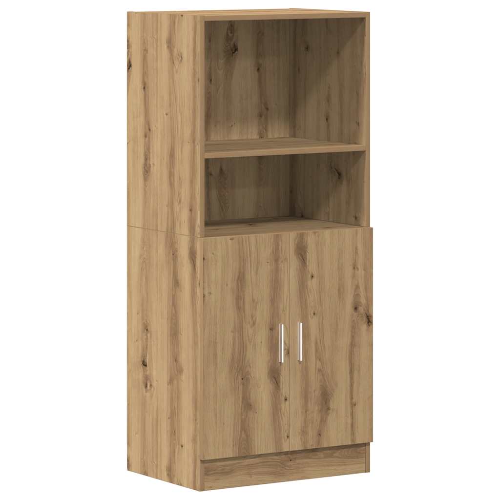 Kitchen Cabinet Artisan Oak 57x41.5x131.5 cm Engineered Wood