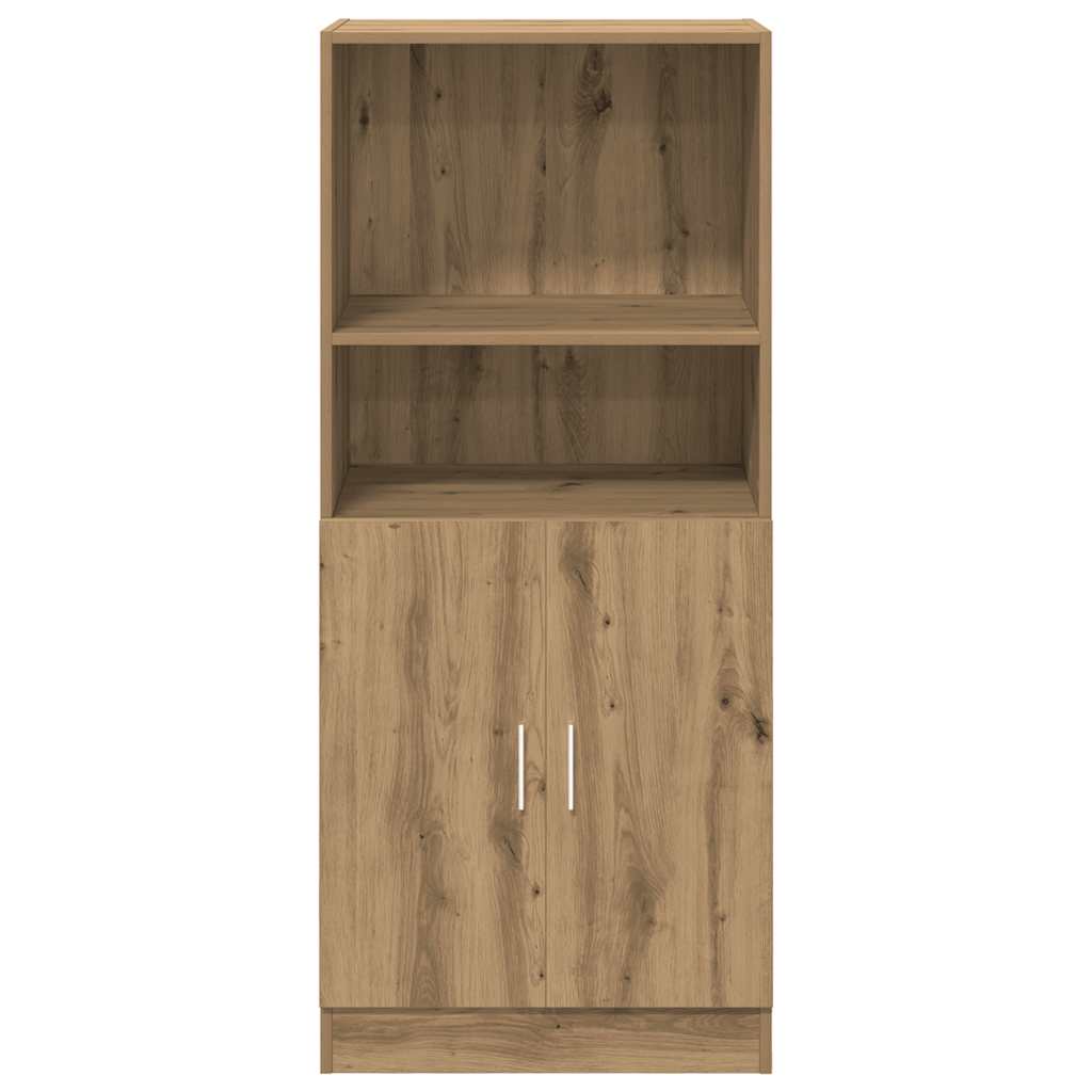 Kitchen Cabinet Artisan Oak 57x41.5x131.5 cm Engineered Wood