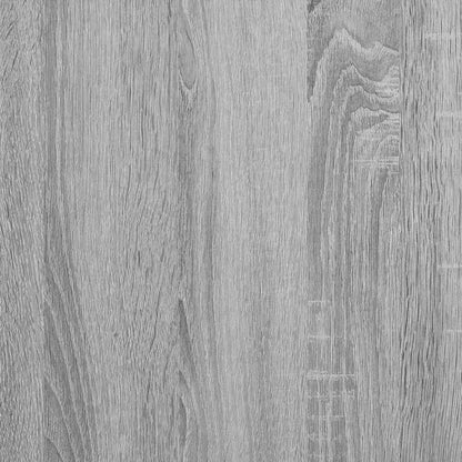 Reception Desk Grey Sonoma 55x50x103.5 cm Engineered Wood