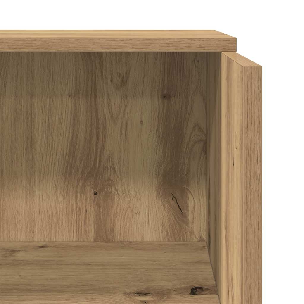 Reception Desk Artisan Oak 55x50x103.5 cm Engineered Wood