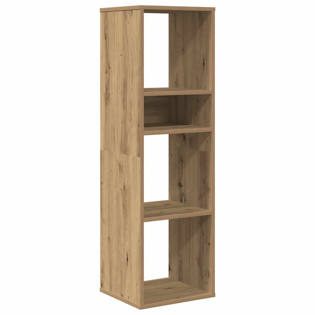 Book Cabinet Artisan Oak 34x31x112 cm Engineered Wood