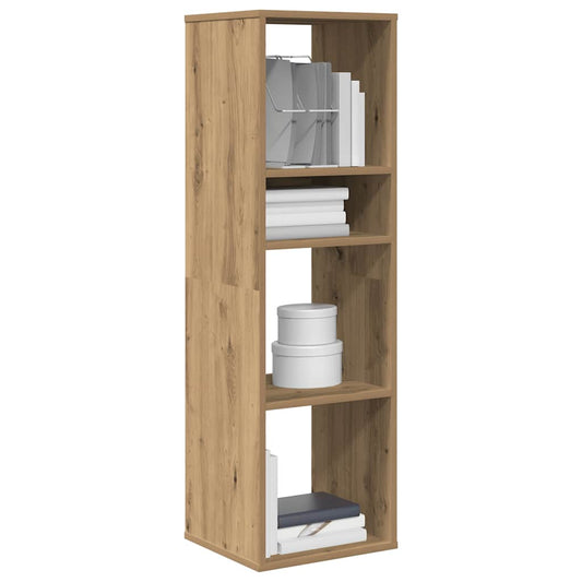 Book Cabinet Artisan Oak 34x31x112 cm Engineered Wood